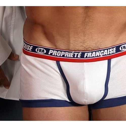 Мужские трусы хипсы Aussiebum Patriot Property of  France White