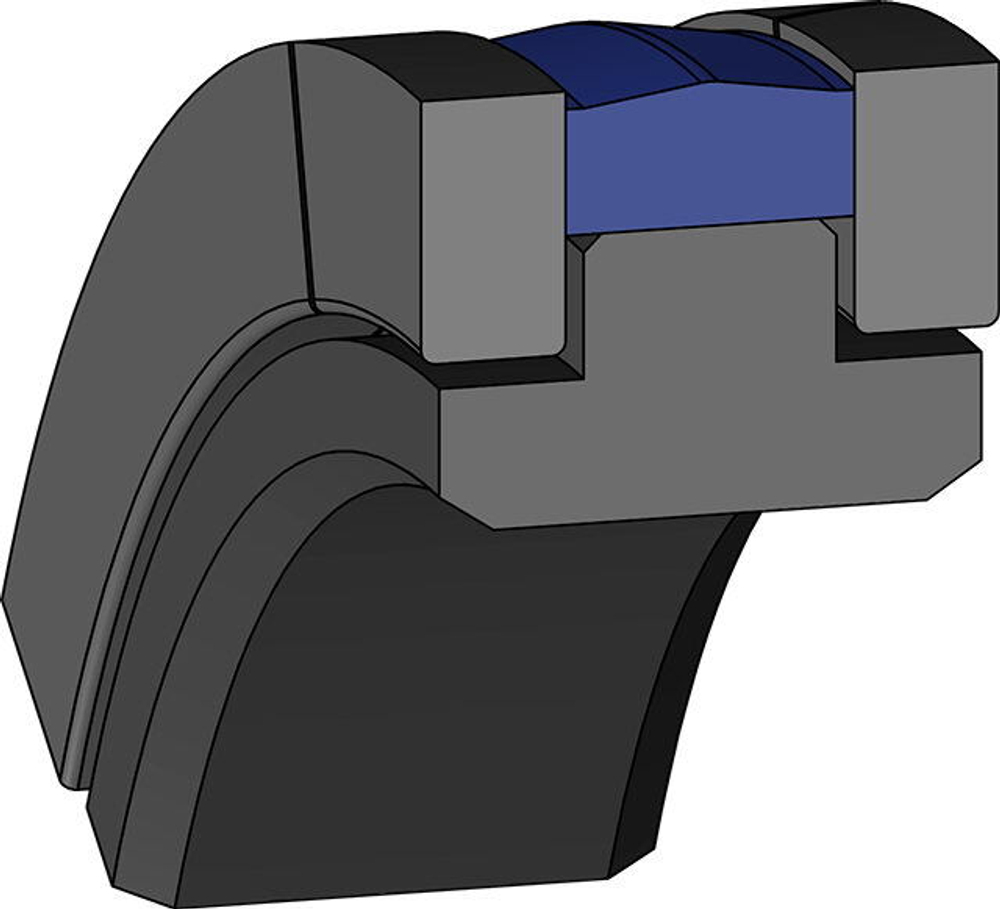 A106 105-090 Поршневое уплотнение 105-90-12,5/7,5