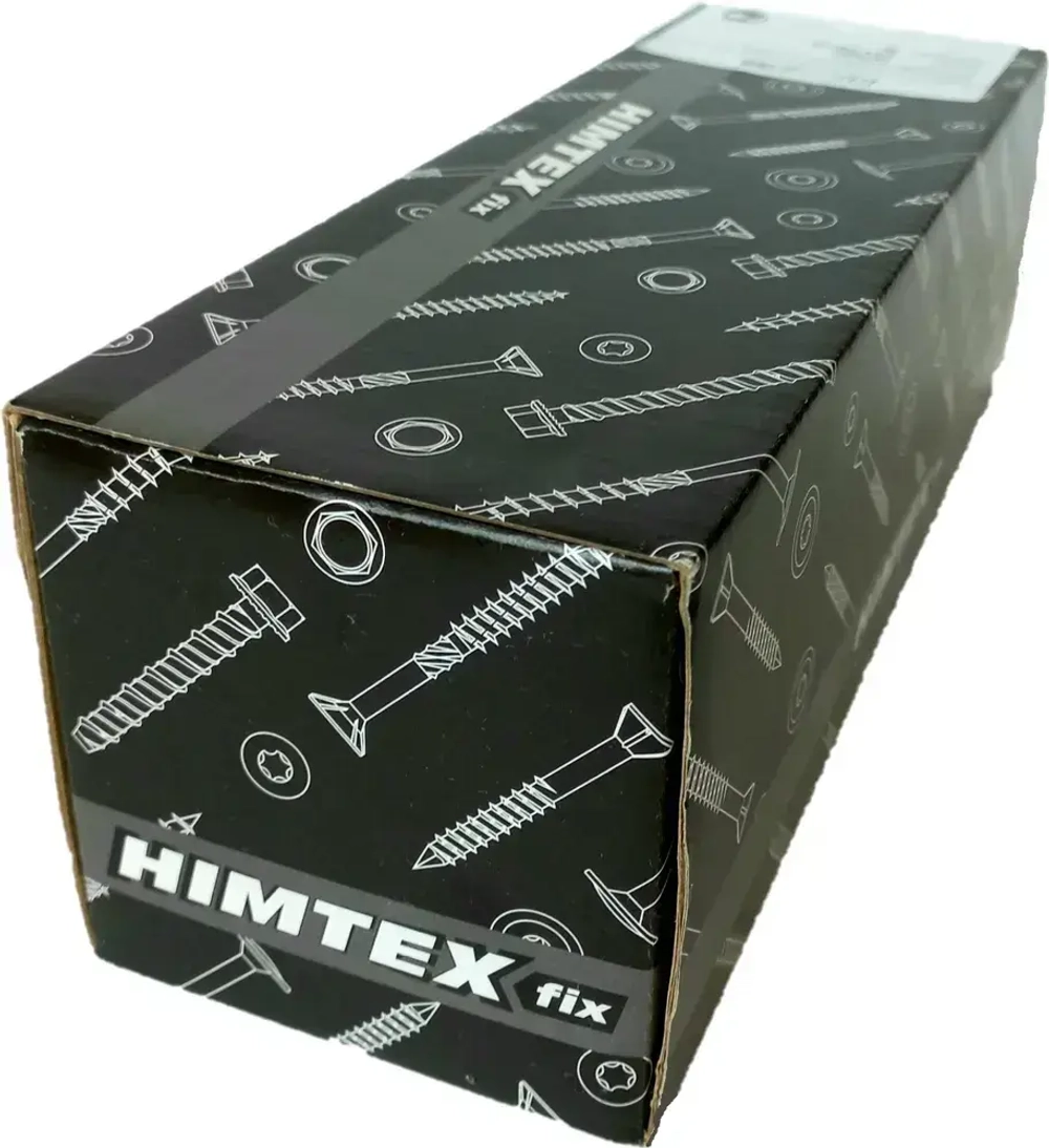 Саморез конструкционный по дереву 6*90 HIMTEX прессшайба