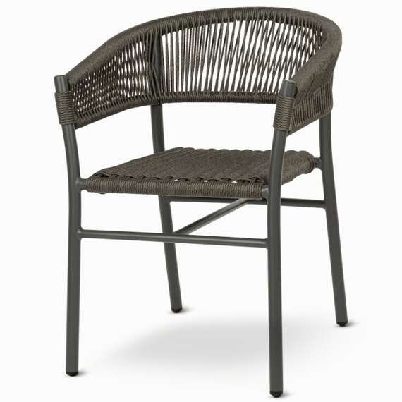 Стул Zayda, алюминий, ротанг