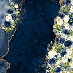 Бумага "Королевский сапфир. Глубина"