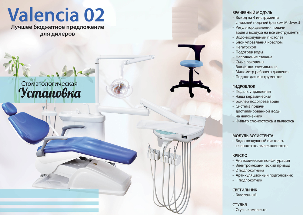 Стоматологическая установка Geomed I
