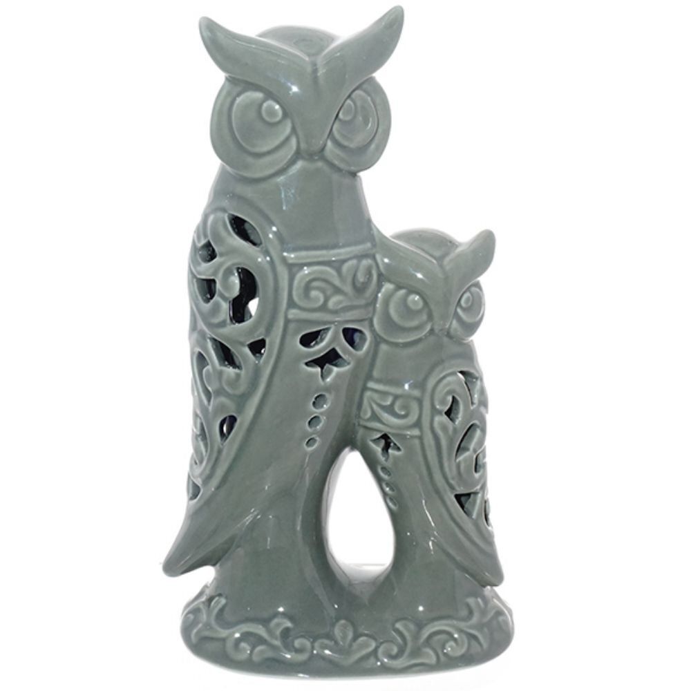 GAEM Фигурка декоративная "Совы" с подсветкой, L9 W5 H18 см, (2хLR44), 2в.