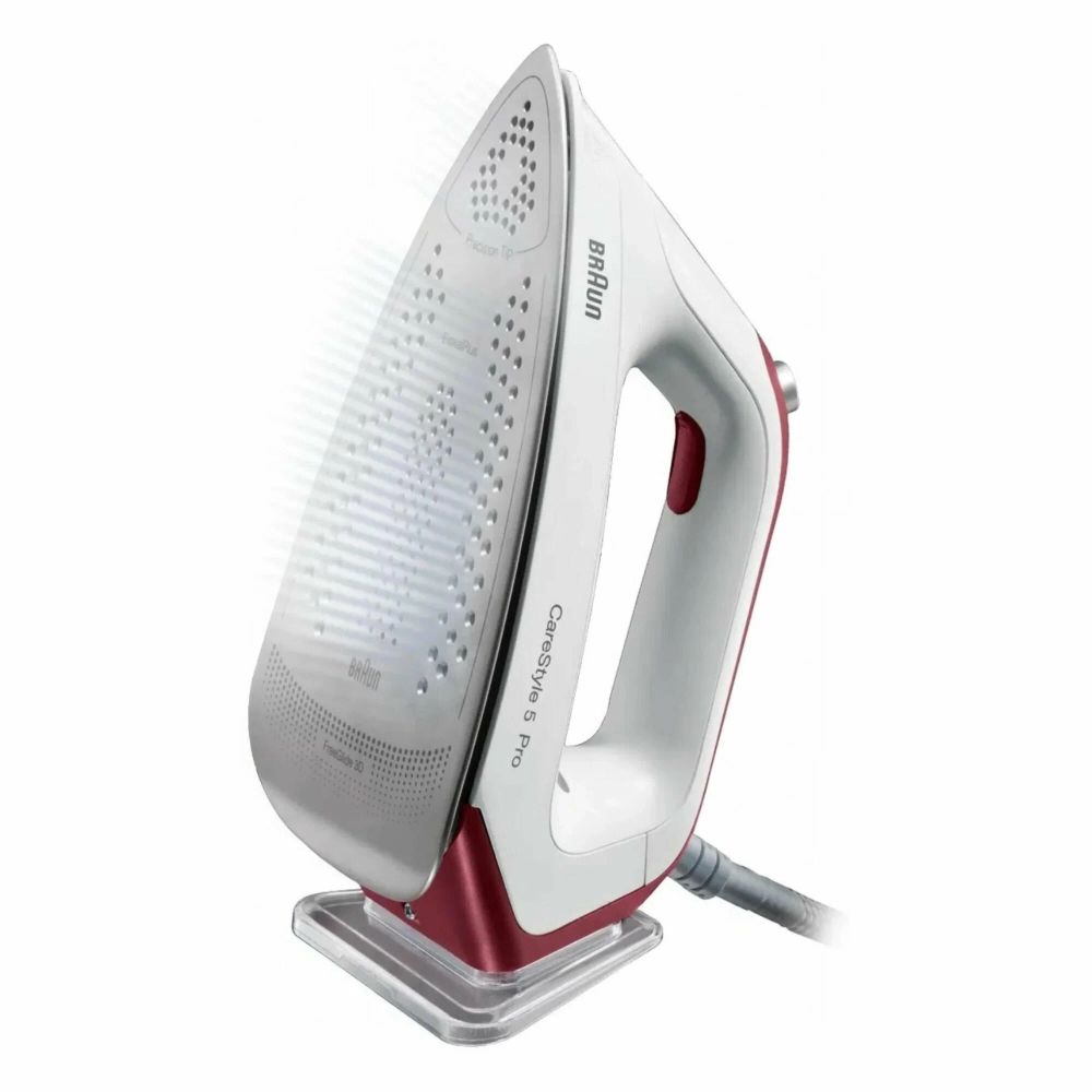 Парогенератор Braun IS5156WH, 2400 Вт, с вертикальным отпариванием, самоочисткой, паровым ударом 480 г/мин, давлением 7.5 бар и автоотключением