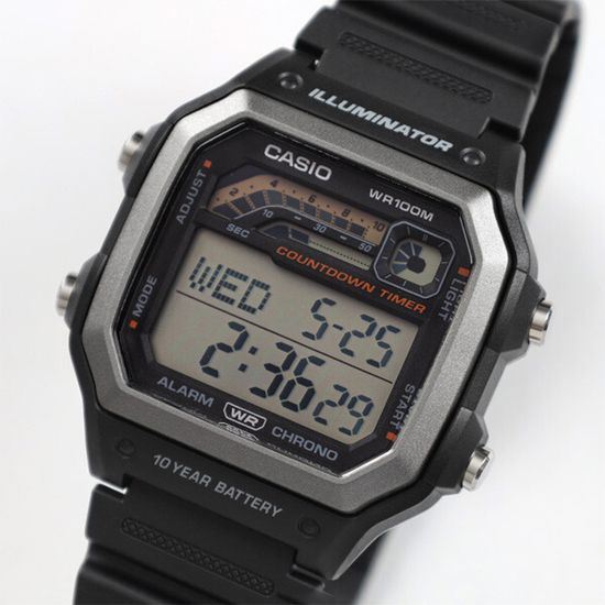 Наручные часы Casio WS-1600H-1AVEF