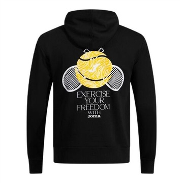 Мужская теннисная кофта Joma Challenge - black