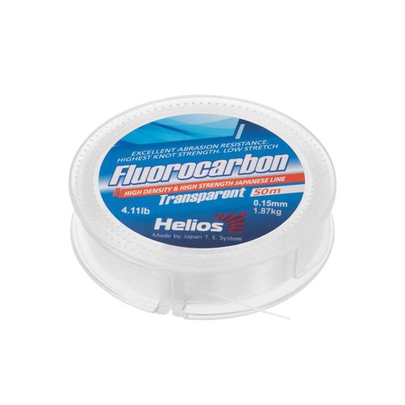 Леска Helios FLUOROCARBON Transparent 0,15mm/50 (HS-FCT 15/50)