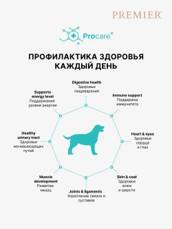 Premier Adult Medium для собак средних пород (Лосось с индейкой)
