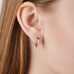 Серьги Золотой контур