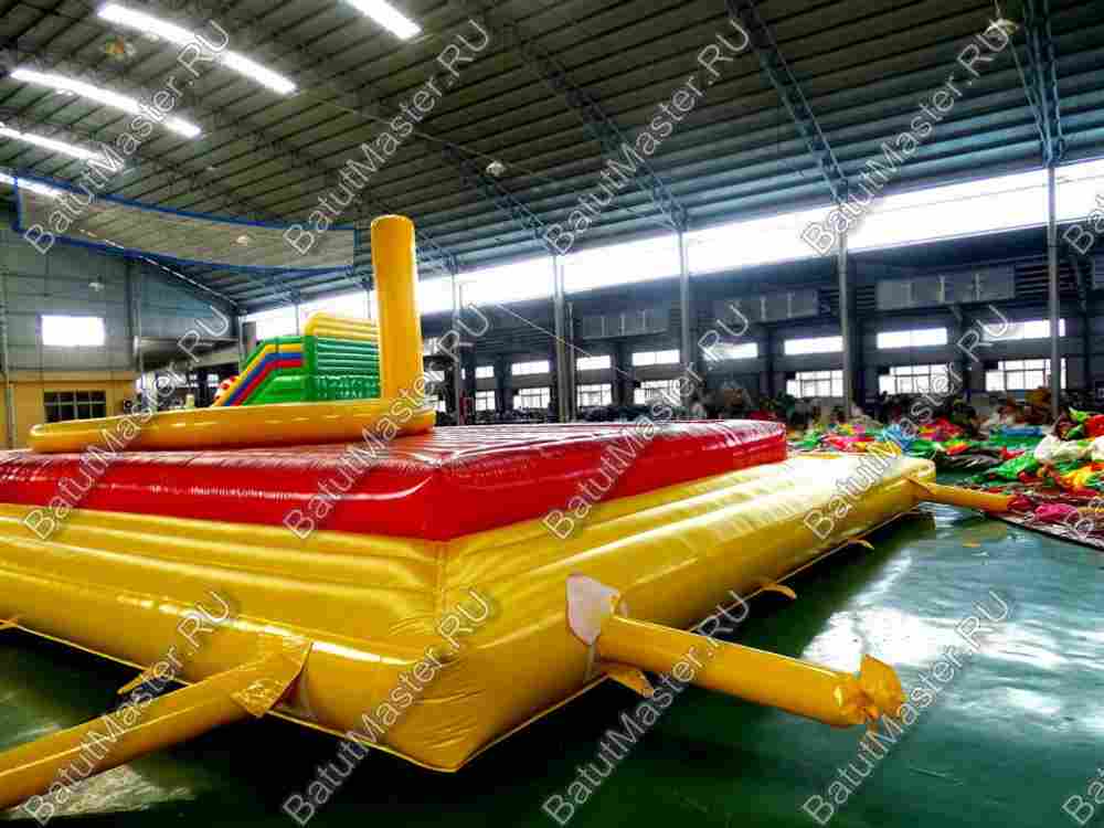 Площадка для игры в Боссабол 18*10*5 м, двухуровневый