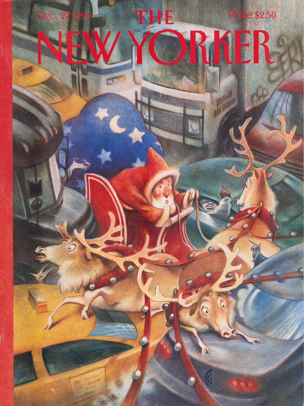 Журнал The New Yorker 19-12-1994, обложка