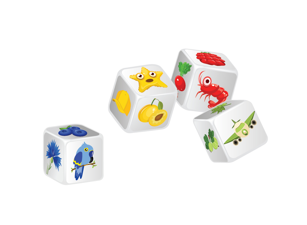 Игра на кубиках "Логика с пеленок