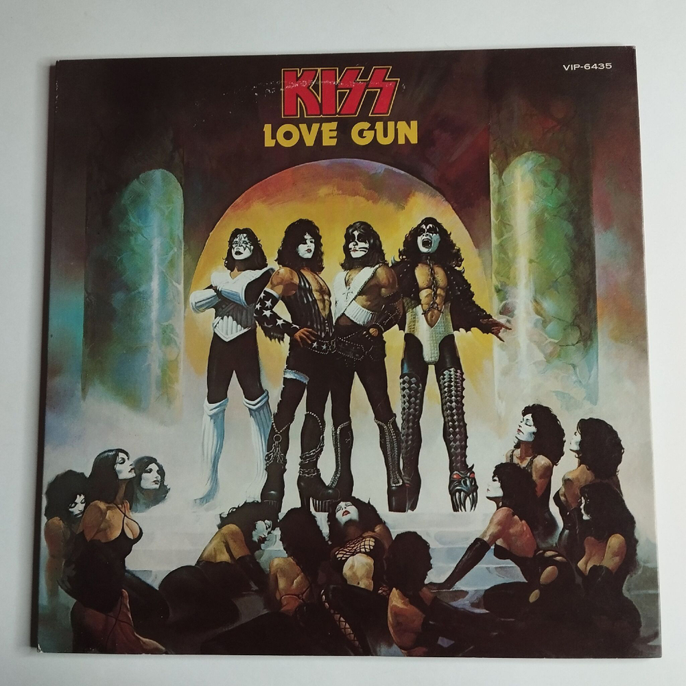 Винтажная виниловая пластинка LP Kiss Love Gun (Japan 1977) (No Obi) I Stole Your Love