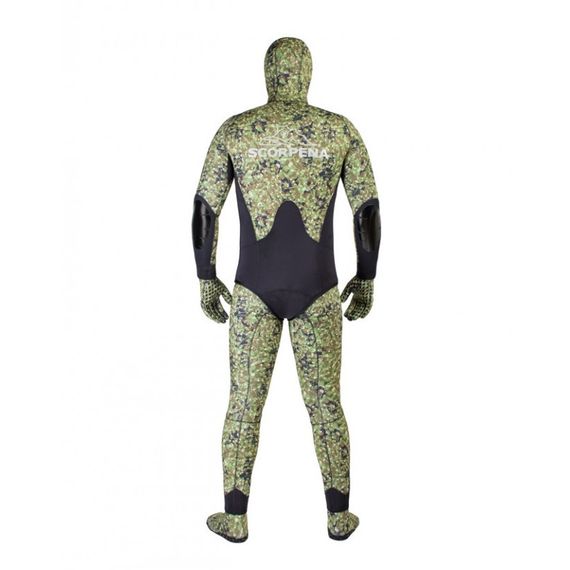 Гидрокостюм Scorpena C3 - 7 мм GREEN Camo