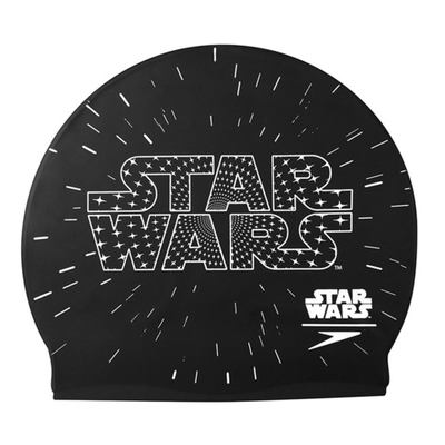 Шапочка для плавания силиконовая детская Speedo Star Wars Slogan Print Cap