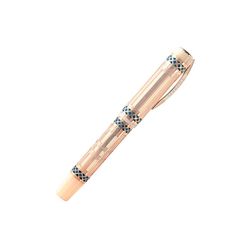 Visconti Romanica беж смола  эмаль перо 18кт  Vs-205-52