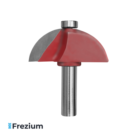 Калёвочная фреза по дереву (62,8x12x25x25x13 R24,9)