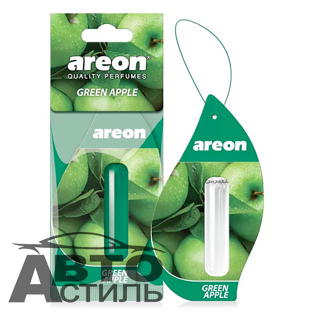 Ароматизатор гелевый AREON -КОЛБА   Яблоко Зеленое