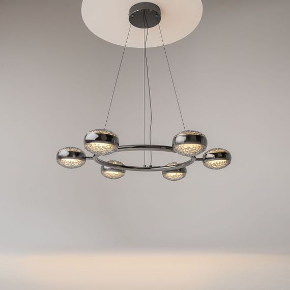 Подвесная светодиодная люстра Maytoni Mind MOD299PL-L60BC3K