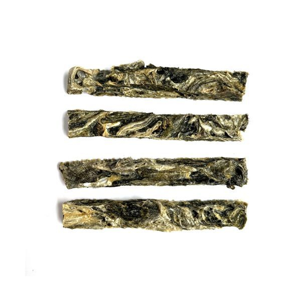 Рыбное лакомство для собак из кожи трески, 100 г