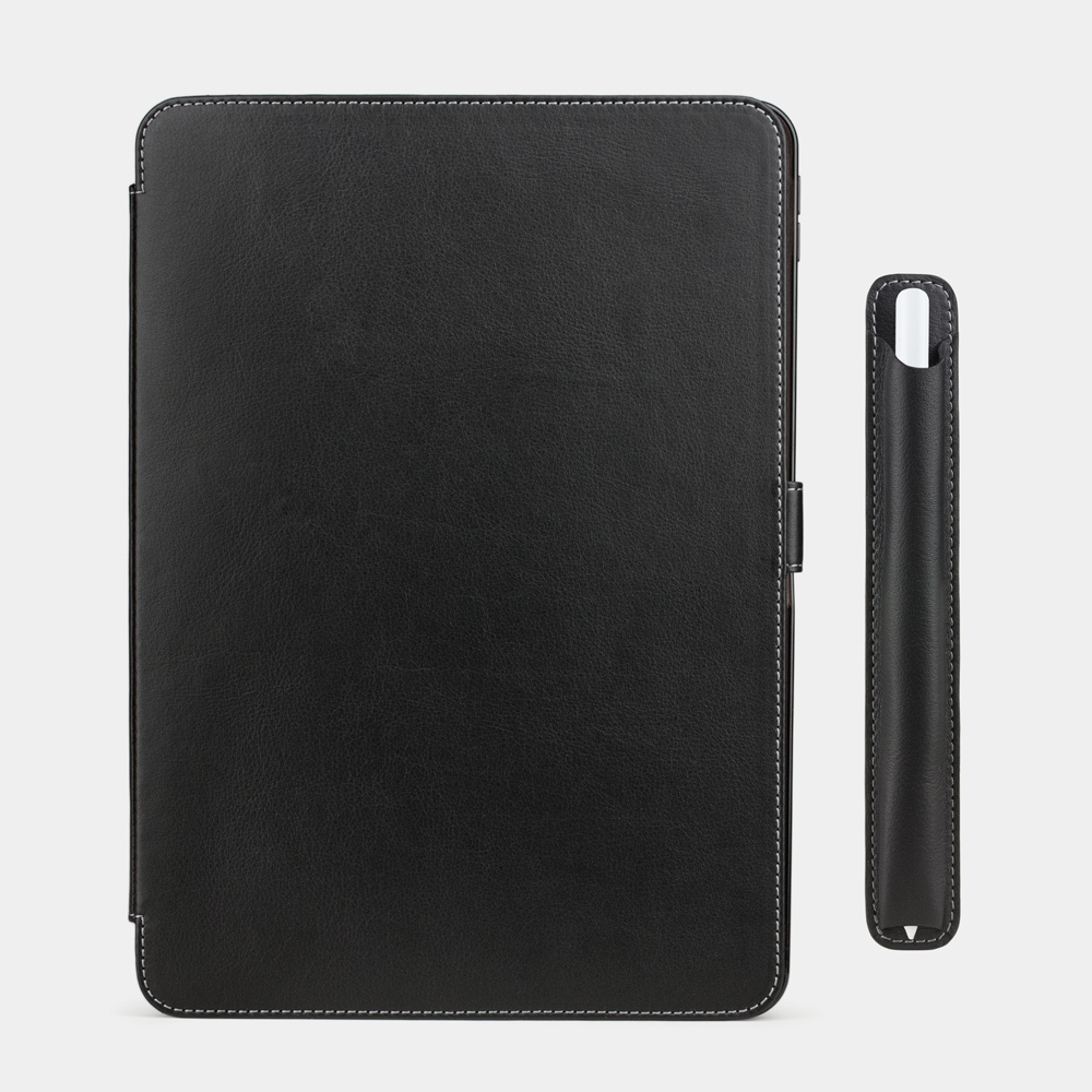 Чехол для ручки стилуса кожаный Stylus Easy черного цвета