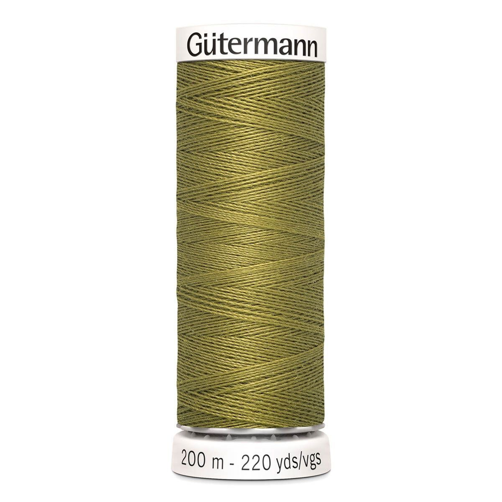 Нить Sew-All 200 м, Gutermann, 397 темно-горчичный