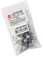 Джиг-головка Lucky John MJ ROUND HEAD 4.0г крючок №1 (25шт.в упк.)