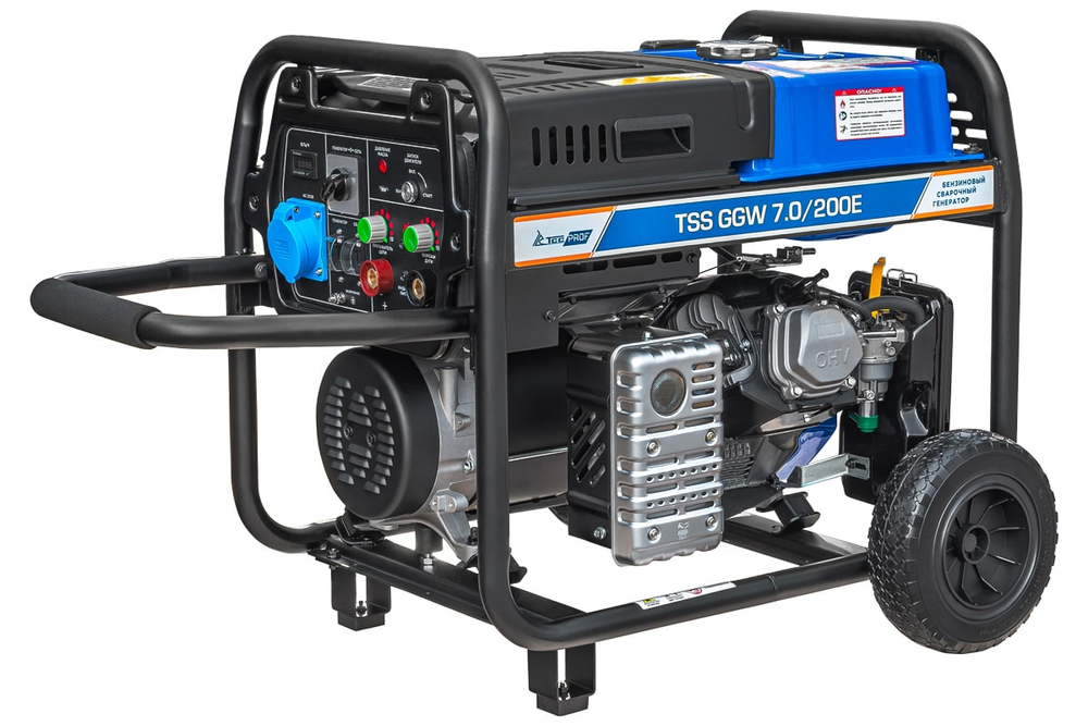 Бензиновый сварочный генератор TSS PROF GGW 7.0/200E