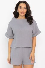 Комплект для дома Муслин (серый) К14579-52М LT Collection