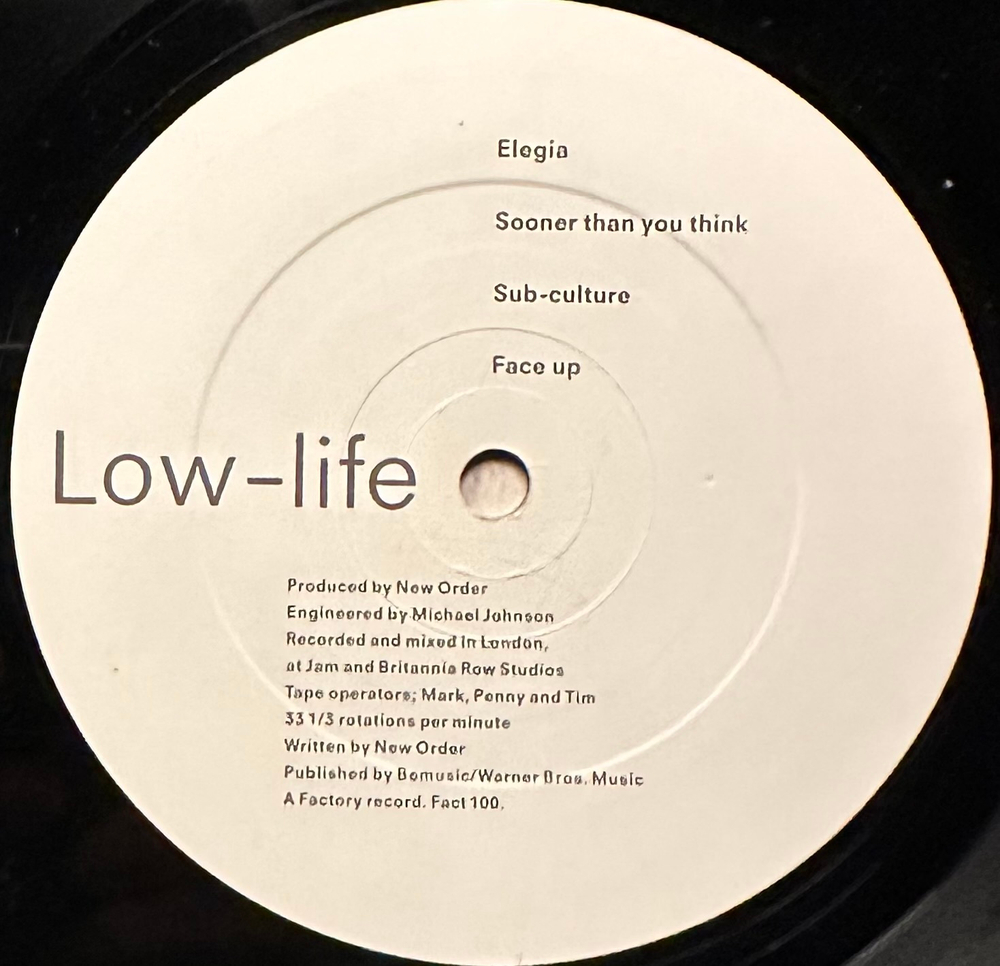 New Order - Low-life (Англия 1985г.)