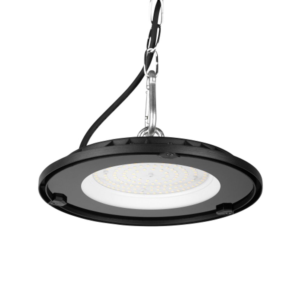 Светильник светодиодный подвесной ЭРА SPP-402-0-65K-100 100Вт 10 000лм 6500K 80Ra Кп<5% КСС Д (120°) IP65 | Светильники для высоких пролетов (хайбеи)