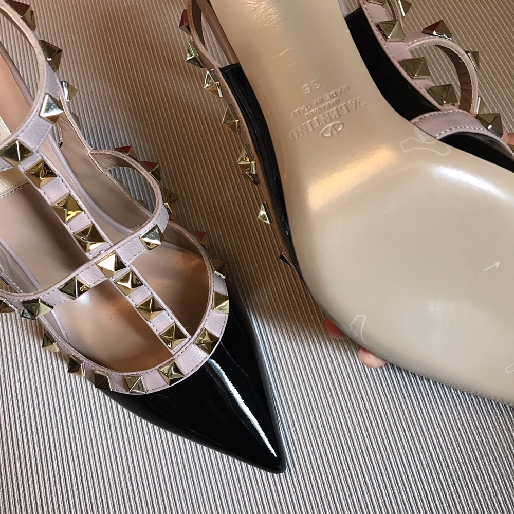 Valentino Rockstud Pumps 10 cm