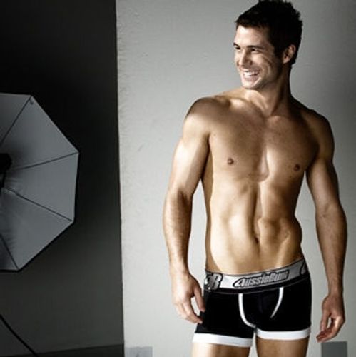 Мужские трусы хипсы Aussiebum Lightening Hip Black