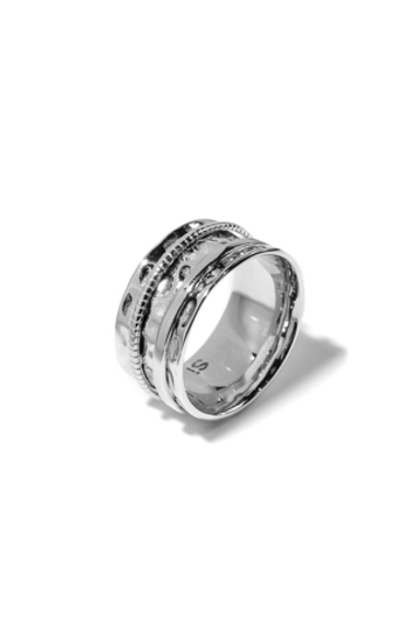 Серебряное кольцо "Спиннер"