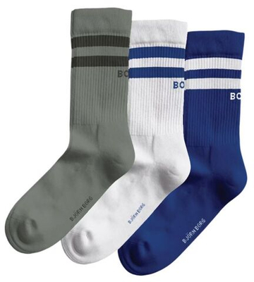 Теннисные носки Björn Borg Core Crew 3P - разноцветный