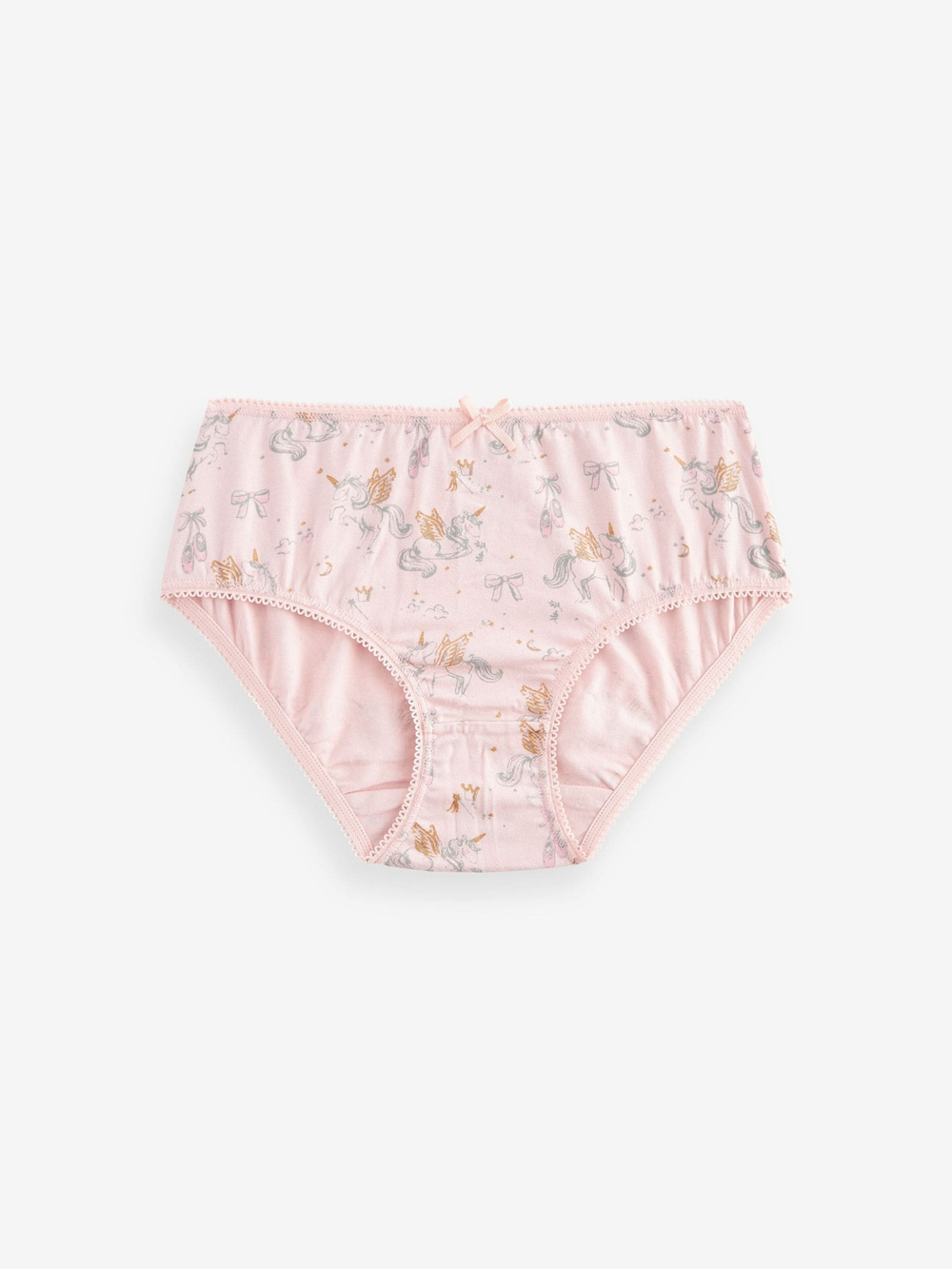 Трусы для девочки Next 261-882, 10 шт., Розовый, Сиреневый