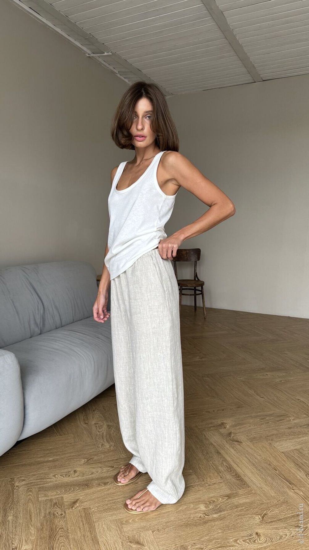брюки ANUK linen