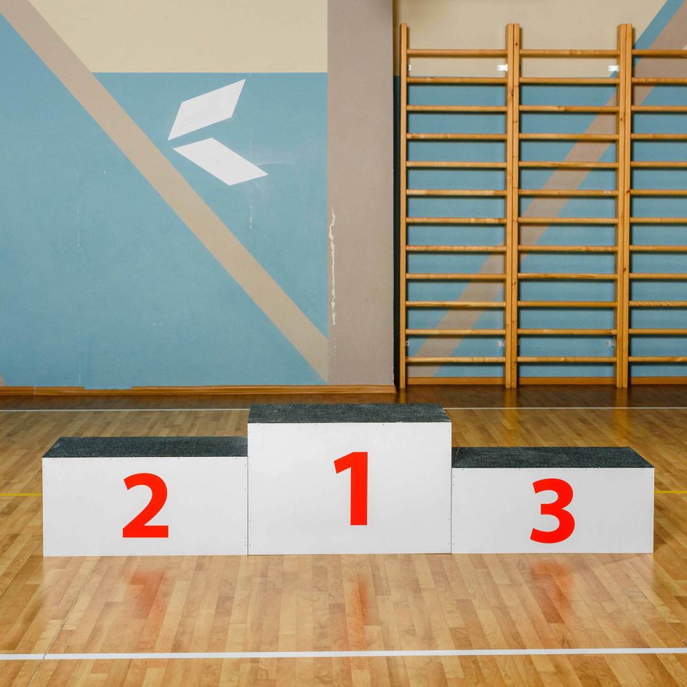 Пьедестал для награждения (разборный) ZAVODSPORTA