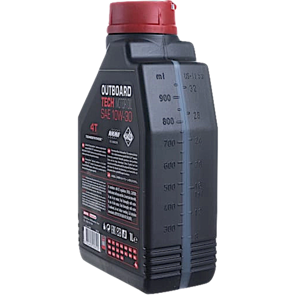 Масло мотор. 4T полусинт. Motul Outboard Tech 10W30 1л