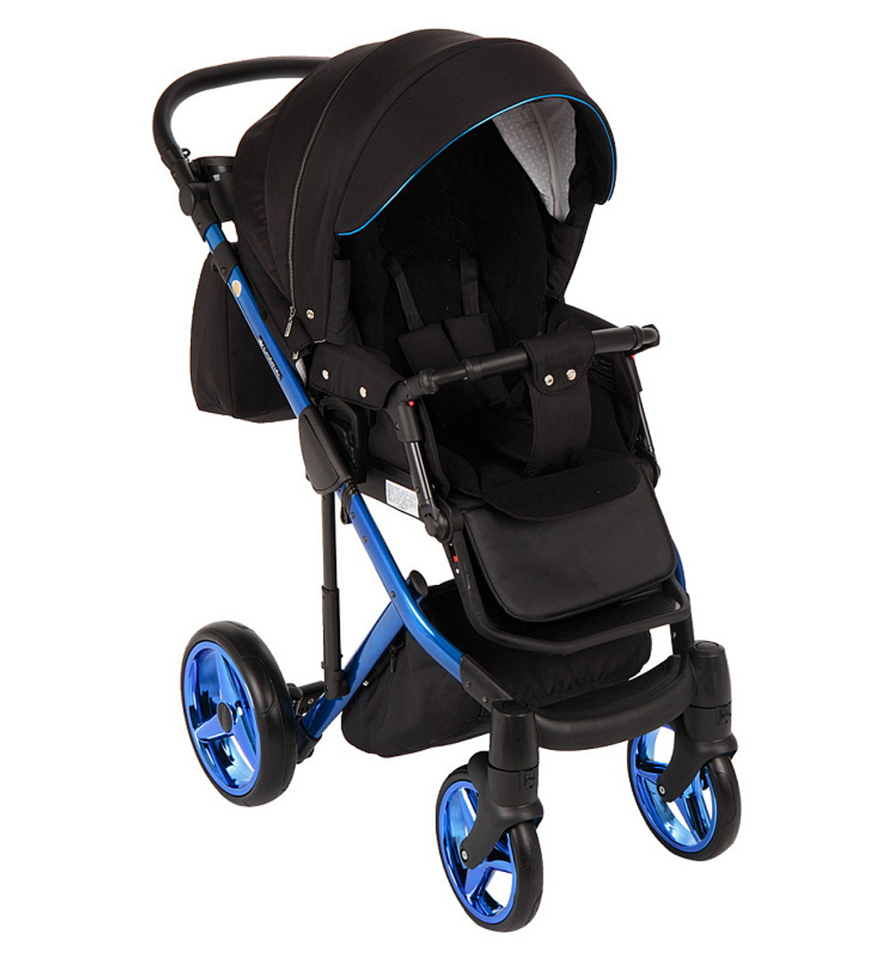 Детская коляска Adamex Chantal Special Edition Deluxe 2 в 1 C004 (серый)