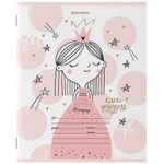 Тетрадь 12 л. BRAUBERG, линия, обложка картон, "ПРИНЦЕССА", 106470, 5шт