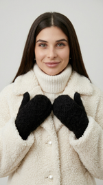 Варежки В036-07 черный