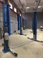 Подъемник двухстоечный GW-C4000 380 Great Wolf, 4000кг