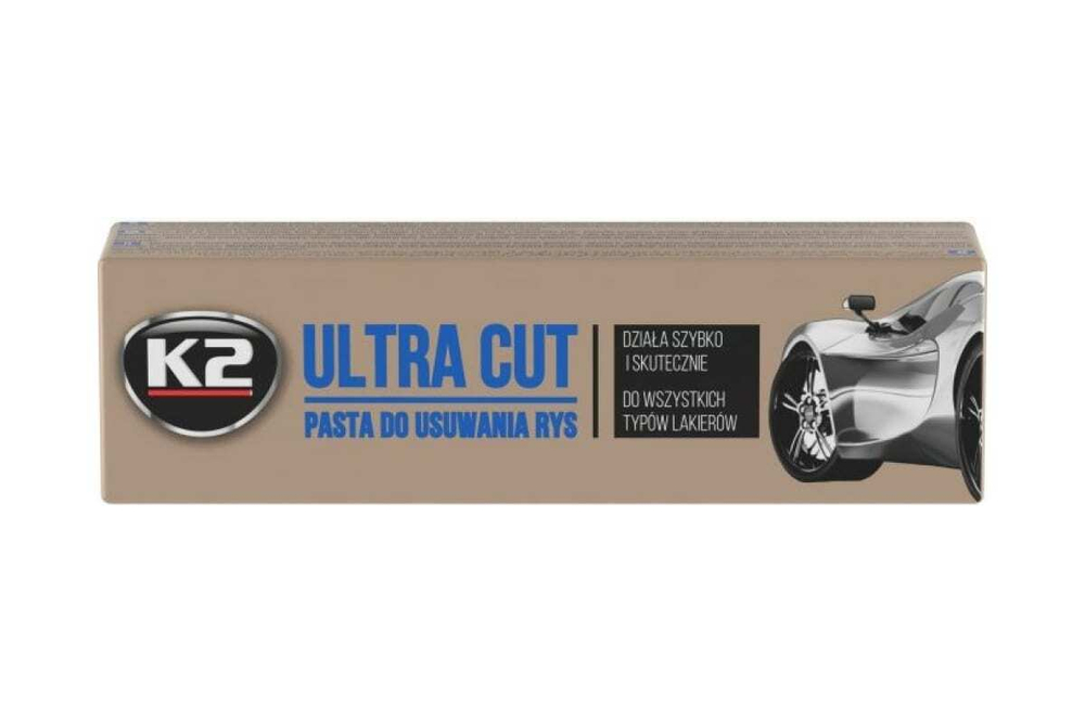 ПАСТА ПОЛИРОВАЛЬНАЯ Д/УДАЛЕНИЯ ЦАРАПИН К2 ULTRA CUT 100Г