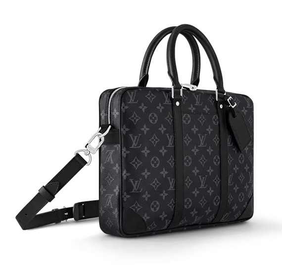 Портфель Louis Vuitton Voyage PM канва Monogram Eclipse