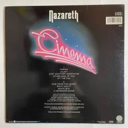 Винтажная виниловая пластинка LP Nazareth Cinema (Holland 1986)