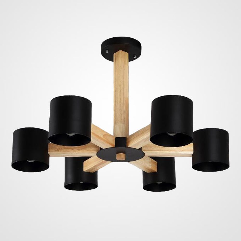 Потолочная Люстра Malmo L6 Black By Imperiumloft