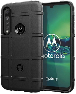 Чехол для Motorola Moto G8 plus цвет Black (черный), серия Armor от Caseport