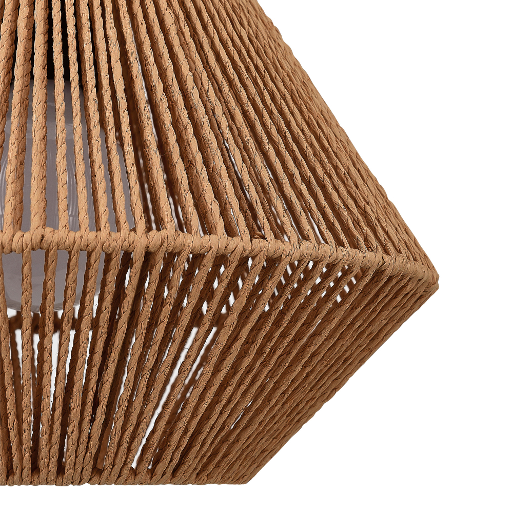 SLE6025-603-01 Светильник подвесной бежевый/черный E27 1*40W ETTAN