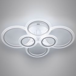 Светильник потолочный светодиодный Rivoli Marion 6107-109 132 Вт LED 2800К - 6200К модерн с пультом | Rivoli